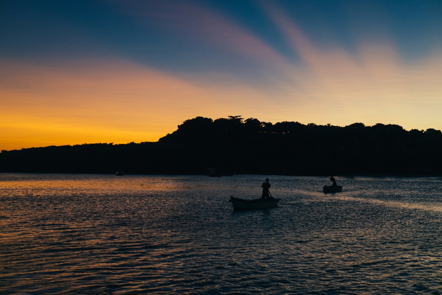 Por do sol no rio Caraíva 😍😍😍